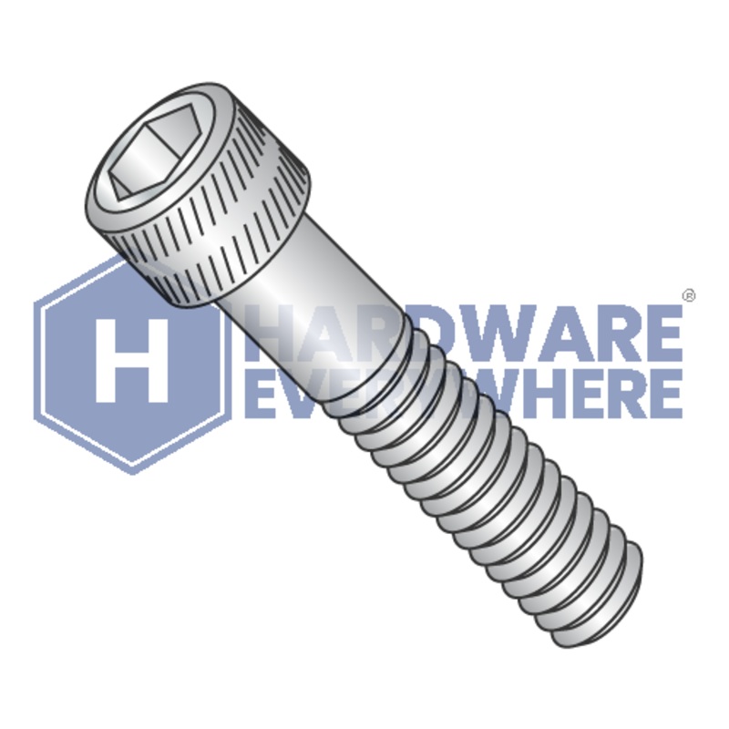 1/4-28 x 1 SOCKET HEAD CAP SCREWS / Socket Cap Head / 18-8 Stainless / Plain