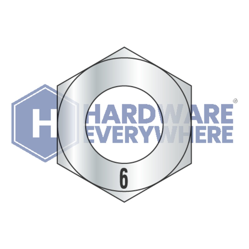 M2-0.4 METRIC HEX NUTS / Class 6 / Zinc