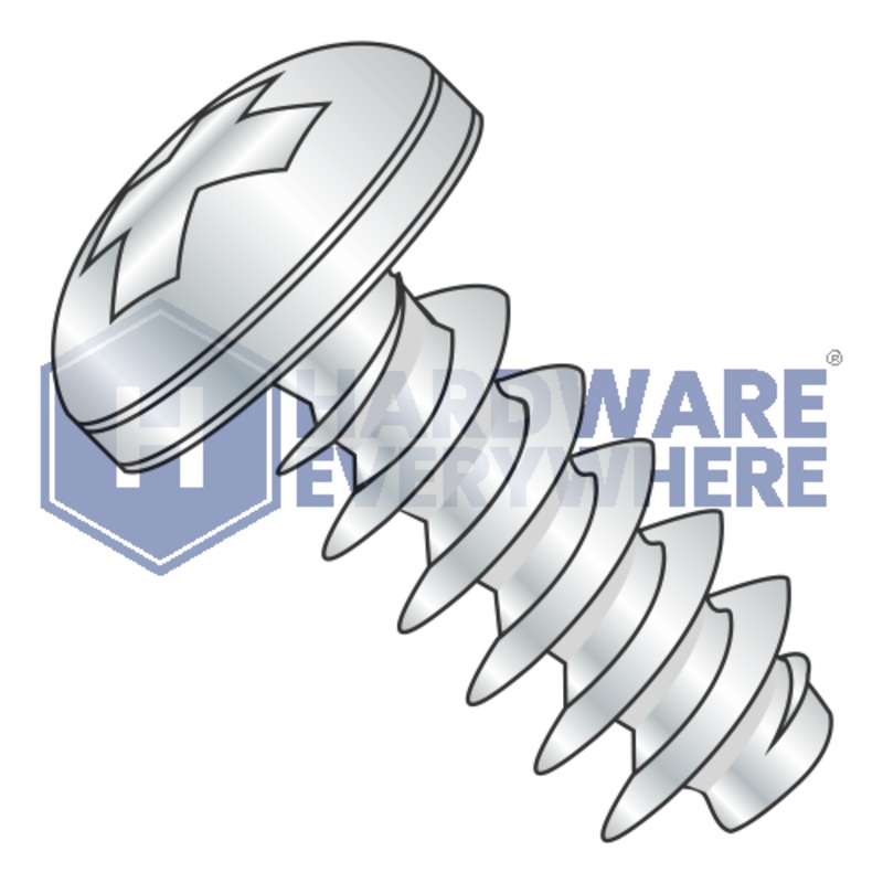M2.2 x 4.5 METRIC THREAD FORMING SCREWS / Phillips / Pan Head / Steel / Zinc
