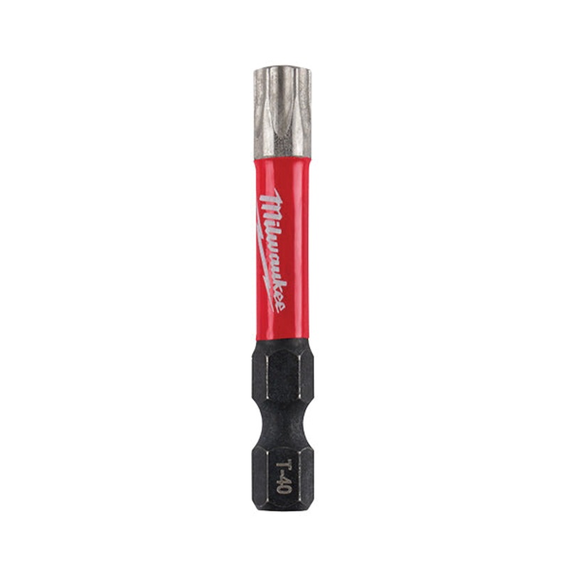 Milwaukee Shockwave Impact Duty 48-32-4488 Impact Driver Bit, Torx Point, T40 Point, 2 in OAL, Steel