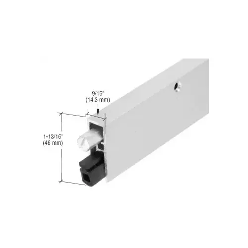 CRL DB035CV36 Aluminum Commercial Medium-Duty Automatic Door Bottom for 36" Door