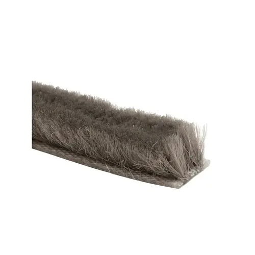 FHC T8658 3/16" Gray - Wool Pile - Weatherstrip (18 Foot)