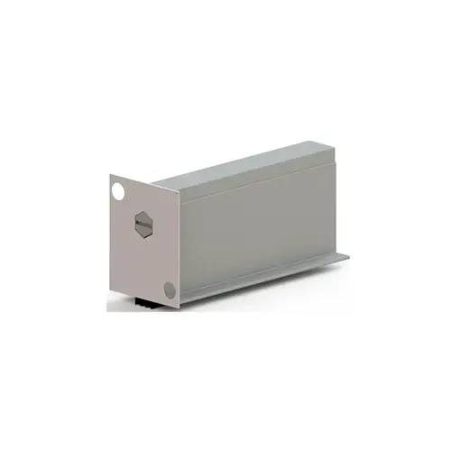 Hager 092572 730S 48" MIL NEOPRENE SSTEK Mill Aluminum