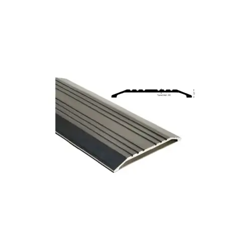 National Guard Products 425E 36IN Aluminum Saddle Threshold 1/2" H x 5" Wide, ANSI/BHMA Certified 1000lb Load Test