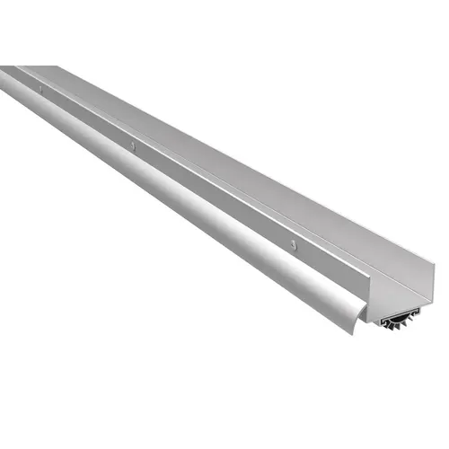 Pemko 216AV48 48" (4') Door Shoe with Vinyl Mill Finish Aluminum Finish