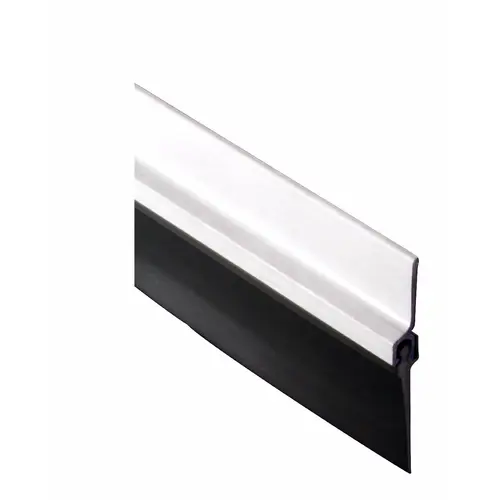 Pemko 307AV 36 36" Door Bottom Sweep with 1" Vinyl Mill Finish Aluminum Finish