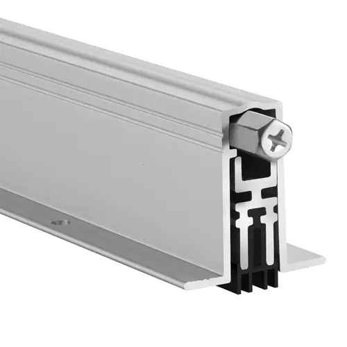 Pemko STC411APK48 48" (4') x 1-3/8" Automatic Door Bottom Mill Finish Aluminum Finish
