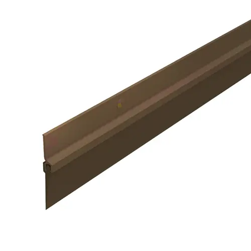 Brixwell 19-1032azbz 13/16" Door Bottom Sweep Bronze Anodized Finish