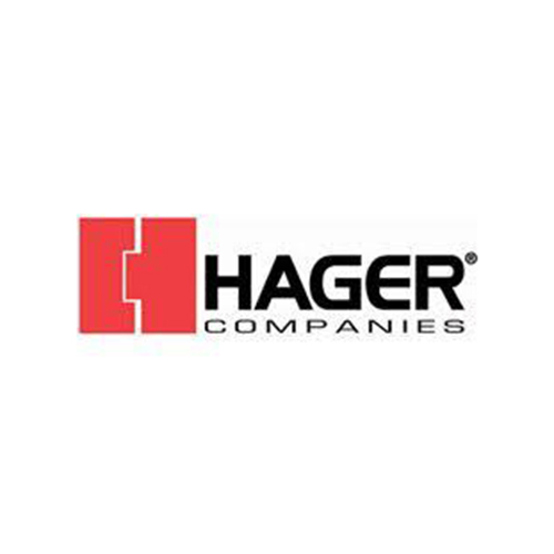 Hager 726W204 204" (17') Press On Weatherstrip with Smoke Seal White Finish - * Not Returnable *