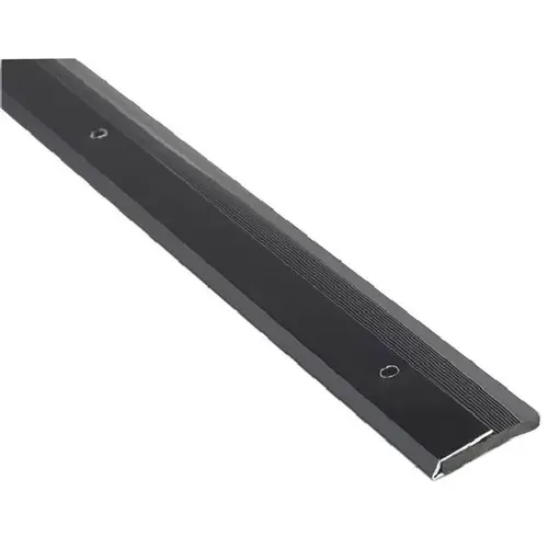 National Guard Products 102VDKB36 36" Single Fin Vinyl Door Sweep Dark Bronze Finish