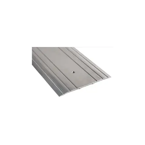 National Guard Products 813 72IN Saddle Threshold, 1/4" H x 8" W x 72" L, Milled Aluminum
