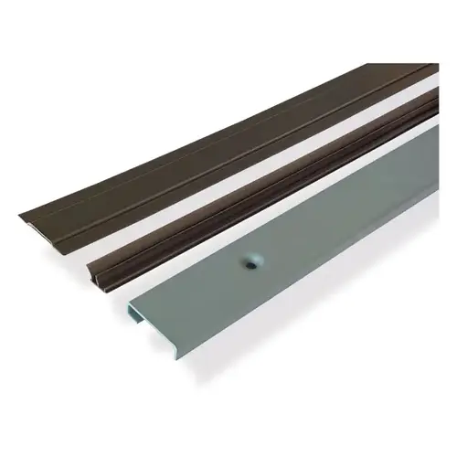 National Guard Products GAP90DKB-48IN Gap Solution for Fire Door and Frame Dark Bronze