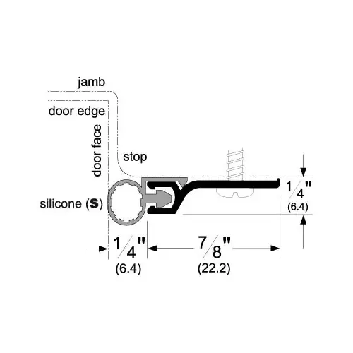 Pemko 303AS-72X96 Standard Perimeter Gasketing
