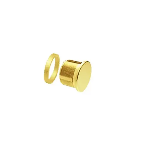CRL DRA30PB Polished Brass Mortise Dummy Cylinder