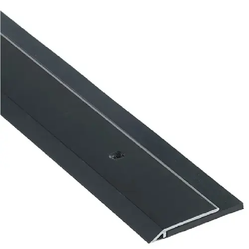 National Guard Products 200NDKB 48IN Aluminum 1-1/4" and Neoprene 7/16" Sweep 48", Dark Bronze DKB