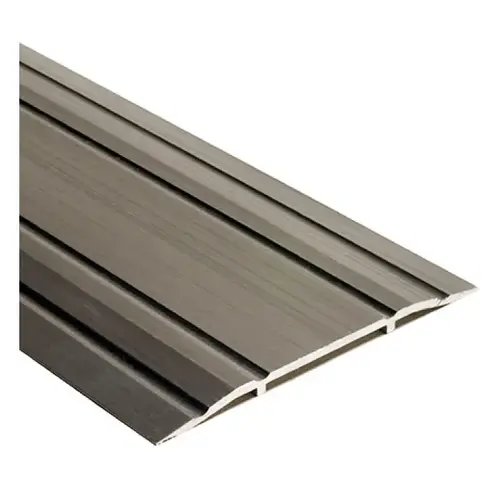 National Guard Products 513 48IN Saddle Threshold, 1/4" H x 5" W x 48" L, Milled Aluminum