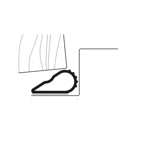Zero 188S-18-BK Weatherstripping
