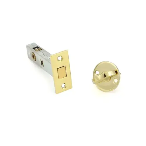 Baldwin 0413003 Estate Privacy Mortise Bolt Polished Brass