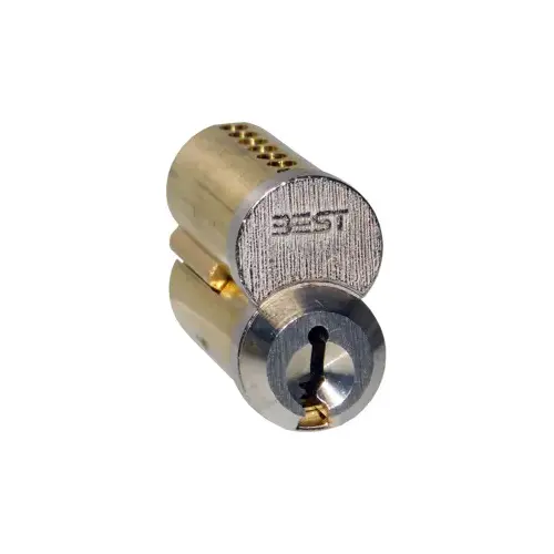 BEST 1CB7B11626 Peaks 7-Pin Uncombinated Core (SFIC), B1 Keyway, 626/US26D Satin Chrome
