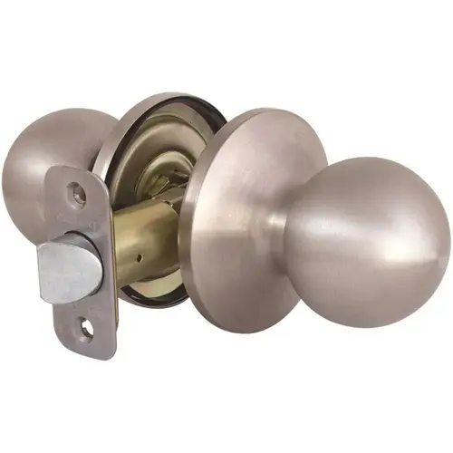 Defiant T3630B Saturn Stainless Steel Passage Hall/Closet Door Knob