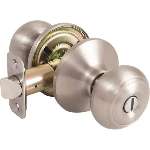 Defiant TGX210B Hartford Satin Nickel Privacy Bed/Bath Door Knob