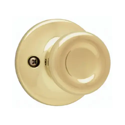 Kwikset 488T 3 CP Polished Brass Tylo Dummy Door Knob