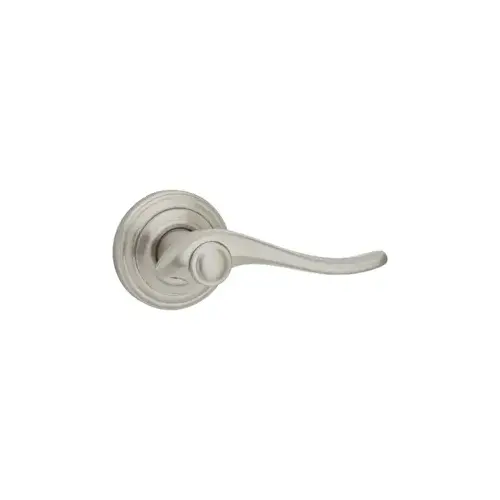 Kwikset 720AVL-15-6AL-RCS Avalon Passage Lever Satin Nickel