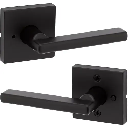 Kwikset 730HFL-SQT-514-6AL-RCS 730HFL SQT 514 6AL RCS Halifax Privacy - Matte Black