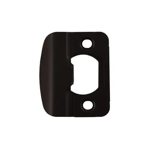 Kwikset 83534-002 Round Corner Adjustable Lip Strike for US11P Venetian Bronze and 514 Matte Black Finish