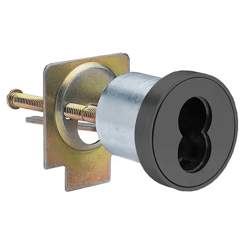 Schlage 80-129 622 SFIC Rim Housing, Horizontal Tailpiece Cam, Flat Black Coated Finish, Non-handed Flat Black Coated