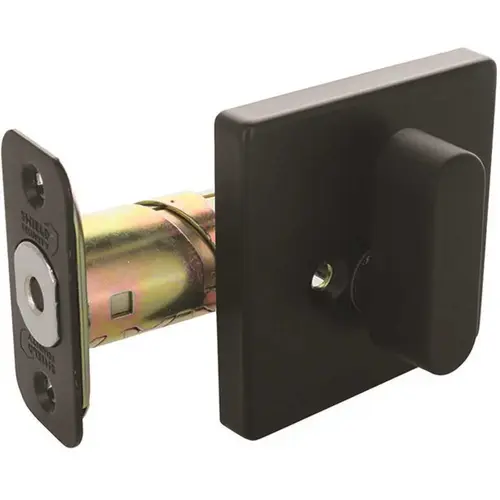 Shield Security DC6X94 Modern Single-Sided Deadbolt 2-3/8" and 2-3/4" Backset Grade 3 Matte Black