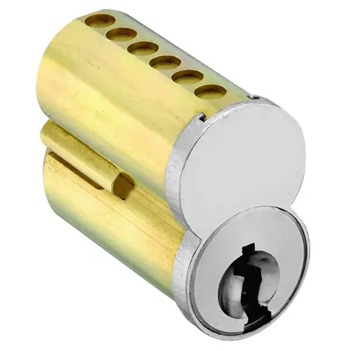 Arrow 7100CRP-UCXWB 26D SFIC Core, 7-Pin, Uncombinated, Best WB Keyway, Plain Face, No Logo, Satin Chrome