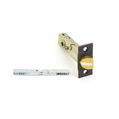 Baldwin 5520112PFLS 2-3/4" Estate Knob Privacy Latch with Full Lip Strike Venetian Bronze Finish