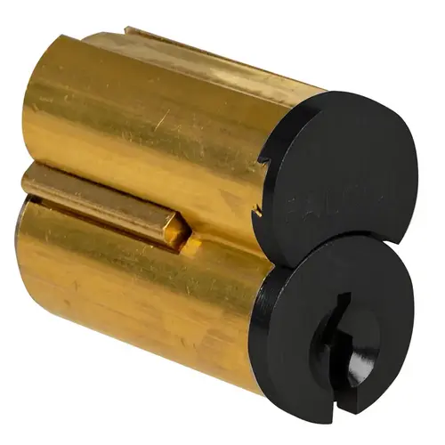 Falcon C606 A 622 6 Pin A Keyway Small Format Interchangeable Core Combinated Matte Black Finish - Keying Must be Specified *
