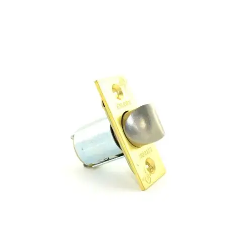 Falcon Q330207605 2-3/8" Square 1" Face Spring Latch for W Series Bright Brass Finish
