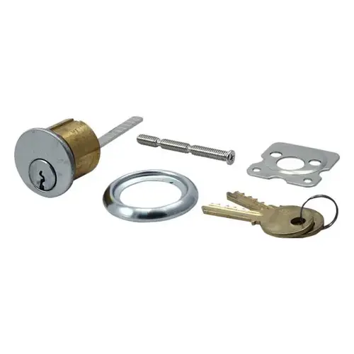 GMS R118-YA-26D Rim Cylinder Satin Chrome