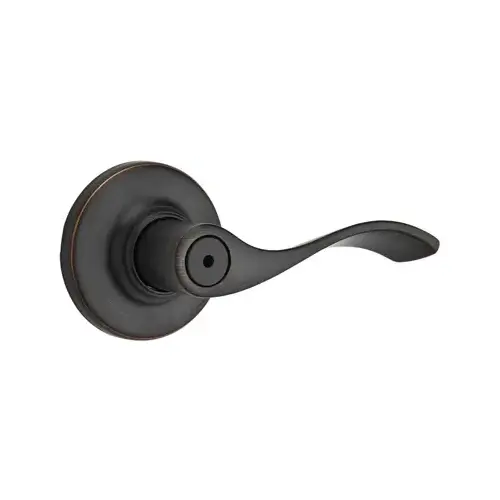 Kwikset 300BL-11P-6AL-RCS Balboa Privacy Lever Venetian Bronze