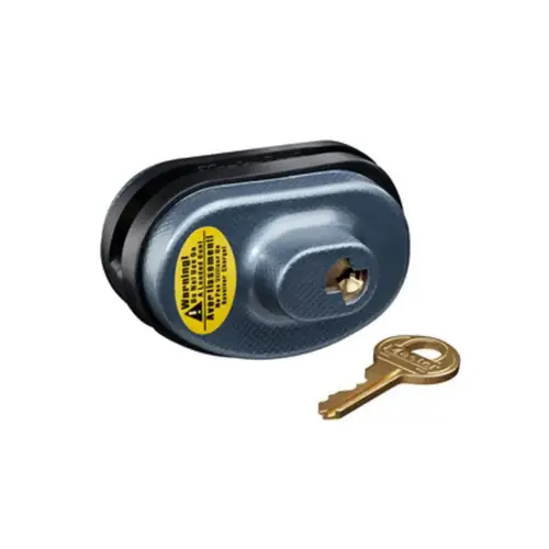 Master Lock 90KADSPT Steel and Zinc Body Gun Trigger Lock, Rubber Pads Protect Gun's , 4 Pin Cylinder Keyed Alike Keyed Gun Trigger Lock; Keyed Alike