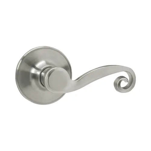 Pamex FL6704R Right Hand Half Dummy Savannah Lever Grade 3 Tubular Lockset Bright Brass Finish