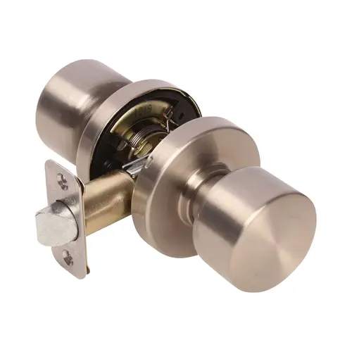 Pamex FTK900 Kona Knob with Round Rose Keyed Entry Lockset Grade 3 with KW1 Keyway Matte Black Finish