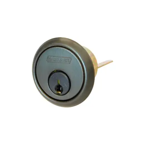Schlage Commercial 20-022C123 613 Conventional Rim Everest Cylinder C123 Keyway with Horizontal Tailpiece Oil Rubbed Bronze Finish