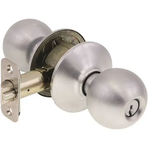 Schlage F80 ORB 626 KDC F80N ORBIT STOREROOM US26D Satin Chrome