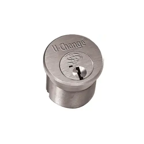 U-Change 316B01A1D2 Mortise Cylinder UCLI-1 B-Cam US26D
