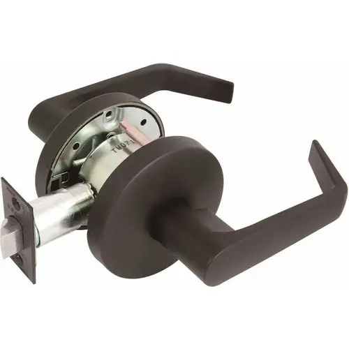 US Lock USX2052N10B 2050 GR2 2-3/4 in. Backset US10B Passage Hall/Closet Door Lever Oil-Rubbed Bronze