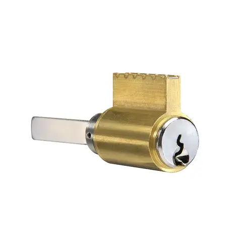 Yale 1802 SC 626 0 BITTED Standard Cylinder for 5300LN, 5400LN, inTouch, 440F, 540F, 580F, 6-Pin, SC Keyway, 0-Bitted, Satin Chrome