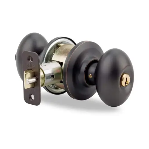 Yale Residential 70DM-SP-10BP-01D61-02000 Dartmouth Entry Knob, Oil Rubbed Dark Bronze