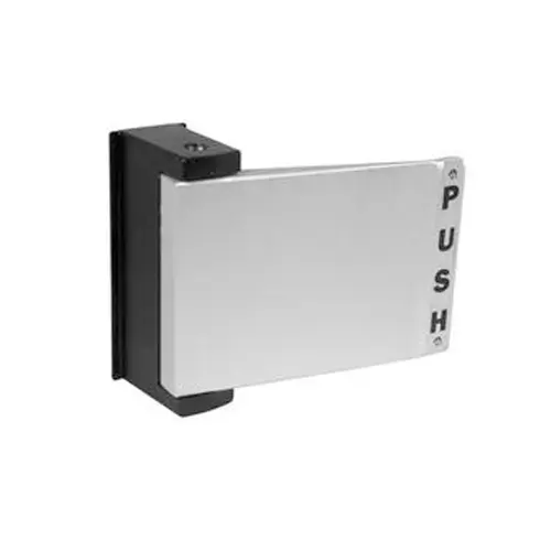 Adams Rite 4590-02-01-628 Push to Left Deadlatch Paddle for 1-13/16" to 2" Satin Aluminum Finish