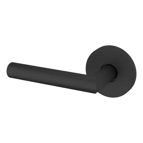 Baldwin 5173190LDM Preconfigured 5173 Lever with 5046 Rose Left Hand Half Dummy Lock Satin Black Finish