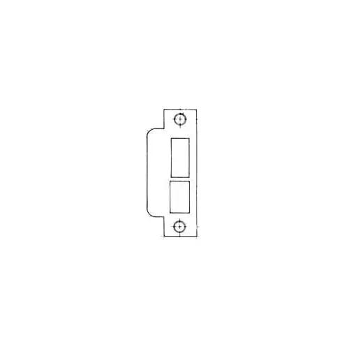 Baldwin 6339003L158 1 5/8" Estate Mortise Lock ASA Strike Polished Brass