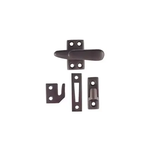 Emtek 8713US10B Casement Latch Large with 3 Strikes Oil Rubbed Bronze Finish
